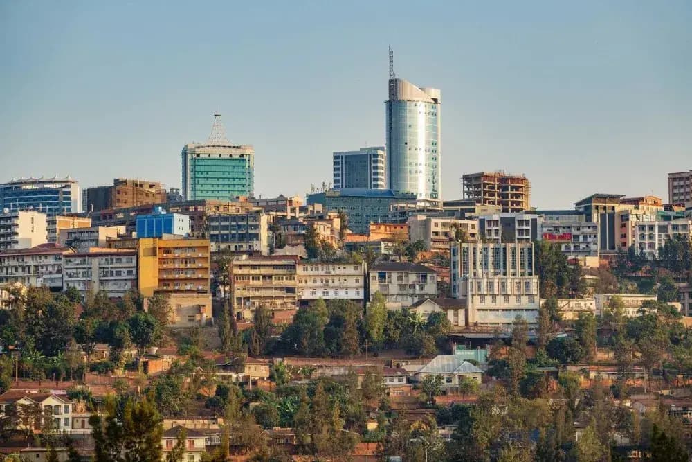A Kigali city street scene — photo 2