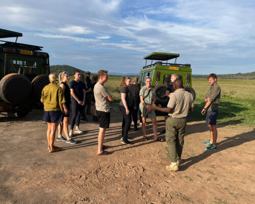 Akagera tourists