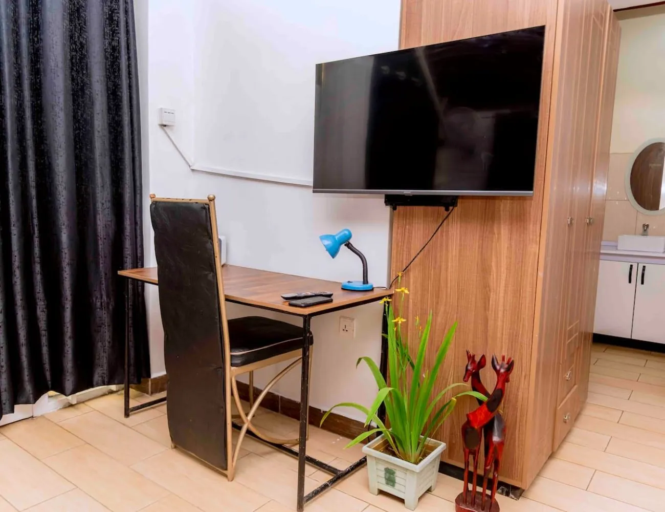 Entire rental studio in Kigali, Rwanda 1 bedrom 2 guest